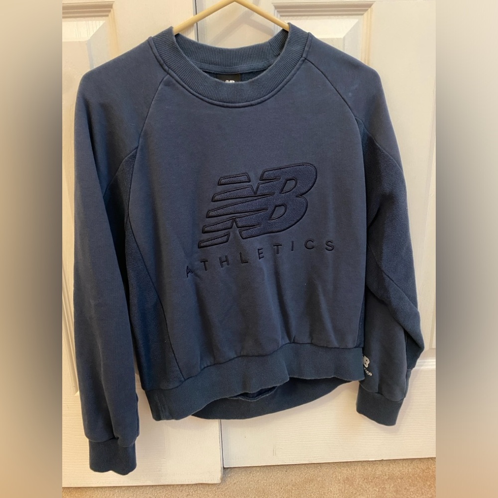 New Balance Charcoal Gray Crewneck